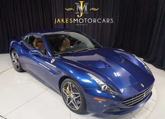 2017 Ferrari California T ($241,996 MSRP) *SPECIAL HANDLING PACKAGE* *1-OWNER* *JUST SERVICED* *TOUR DE FRANCE BLUE* San Diego CA