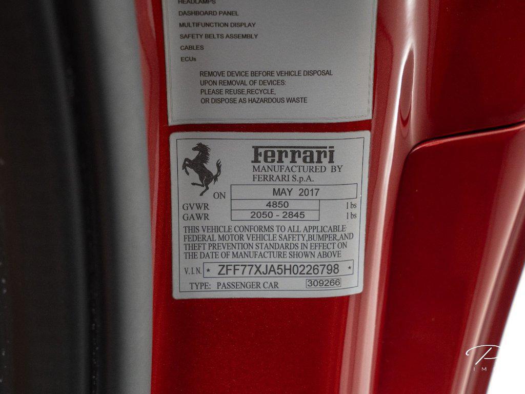 2017 Ferrari California T Convertible North Miami Beach FL
