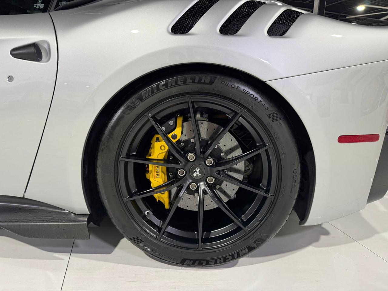 2017 Ferrari F12tdf Argento Nurburgring paint, Extra-Range interior, painted shield,sport exhaust,carbon galore & MORE!! Fort Lauderdale FL