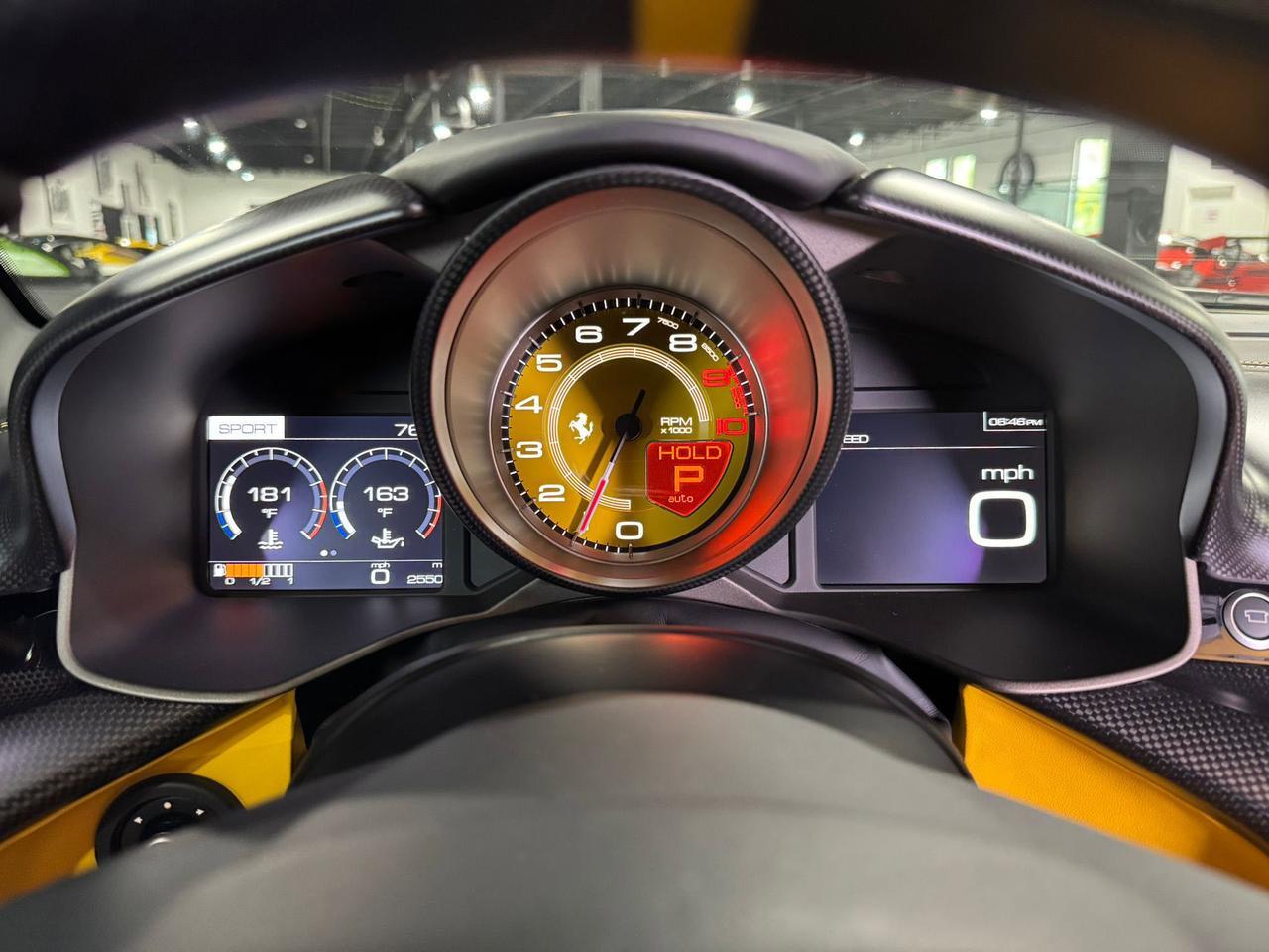 2017 Ferrari F12tdf Argento Nurburgring paint, Extra-Range interior, painted shield,sport exhaust,carbon galore & MORE!! Fort Lauderdale FL