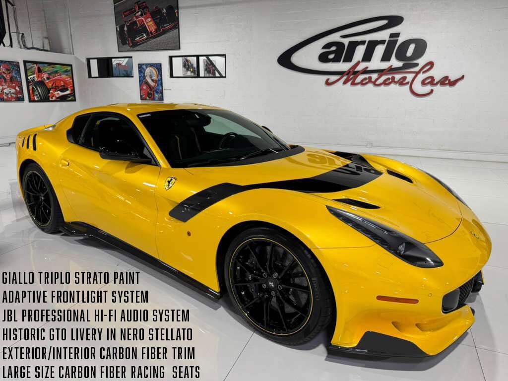 2017 Ferrari F12tdf Extra-Range paint, extra-range interior, front lifter, JBL professional audio, carbon seats & more! Fort Lauderdale FL