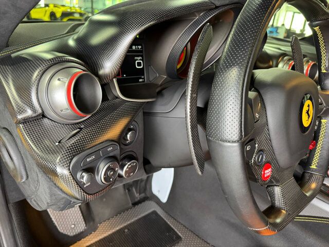 2017 Ferrari F12tdf Giallo Modena paint, painted stripes, carbon racing seats, loads of exterior/interior carbon Fort Lauderdale FL