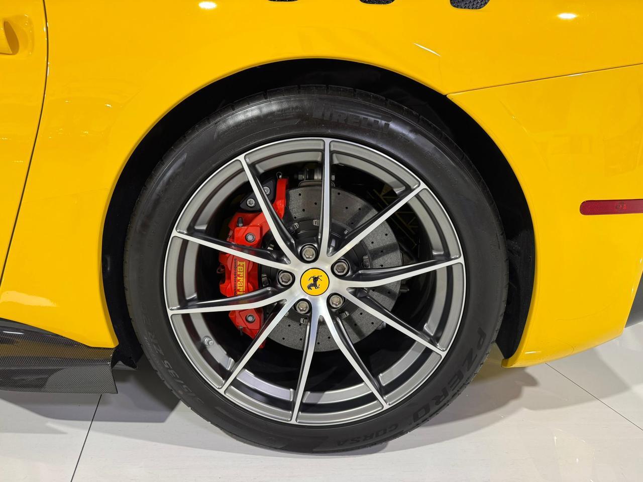 2017 Ferrari F12tdf Giallo Modena paint, painted stripes, carbon racing seats, loads of exterior/interior carbon Fort Lauderdale FL