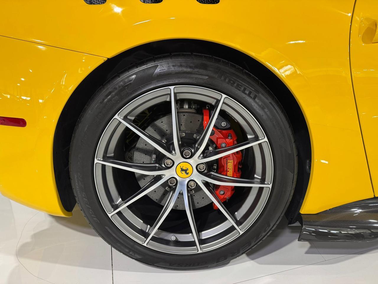 2017 Ferrari F12tdf Giallo Modena paint, painted stripes, carbon racing seats, loads of exterior/interior carbon Fort Lauderdale FL