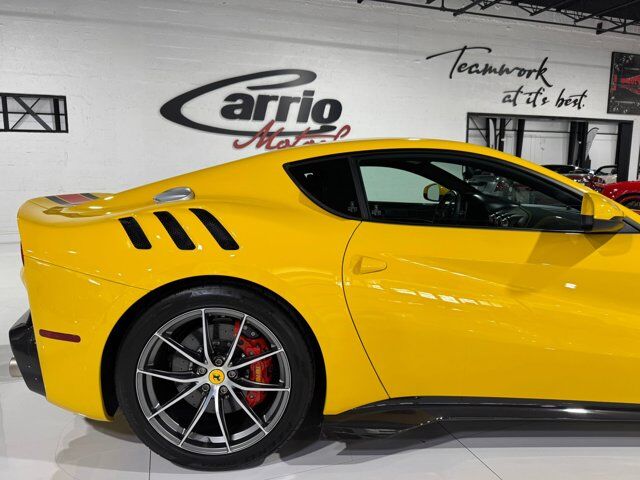 2017 Ferrari F12tdf Giallo Modena paint, painted stripes, carbon racing seats, loads of exterior/interior carbon Fort Lauderdale FL