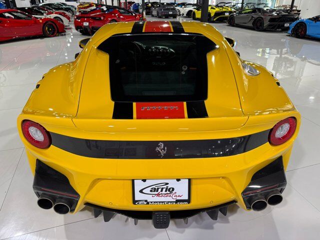 2017 Ferrari F12tdf Giallo Modena paint, painted stripes, carbon racing seats, loads of exterior/interior carbon Fort Lauderdale FL