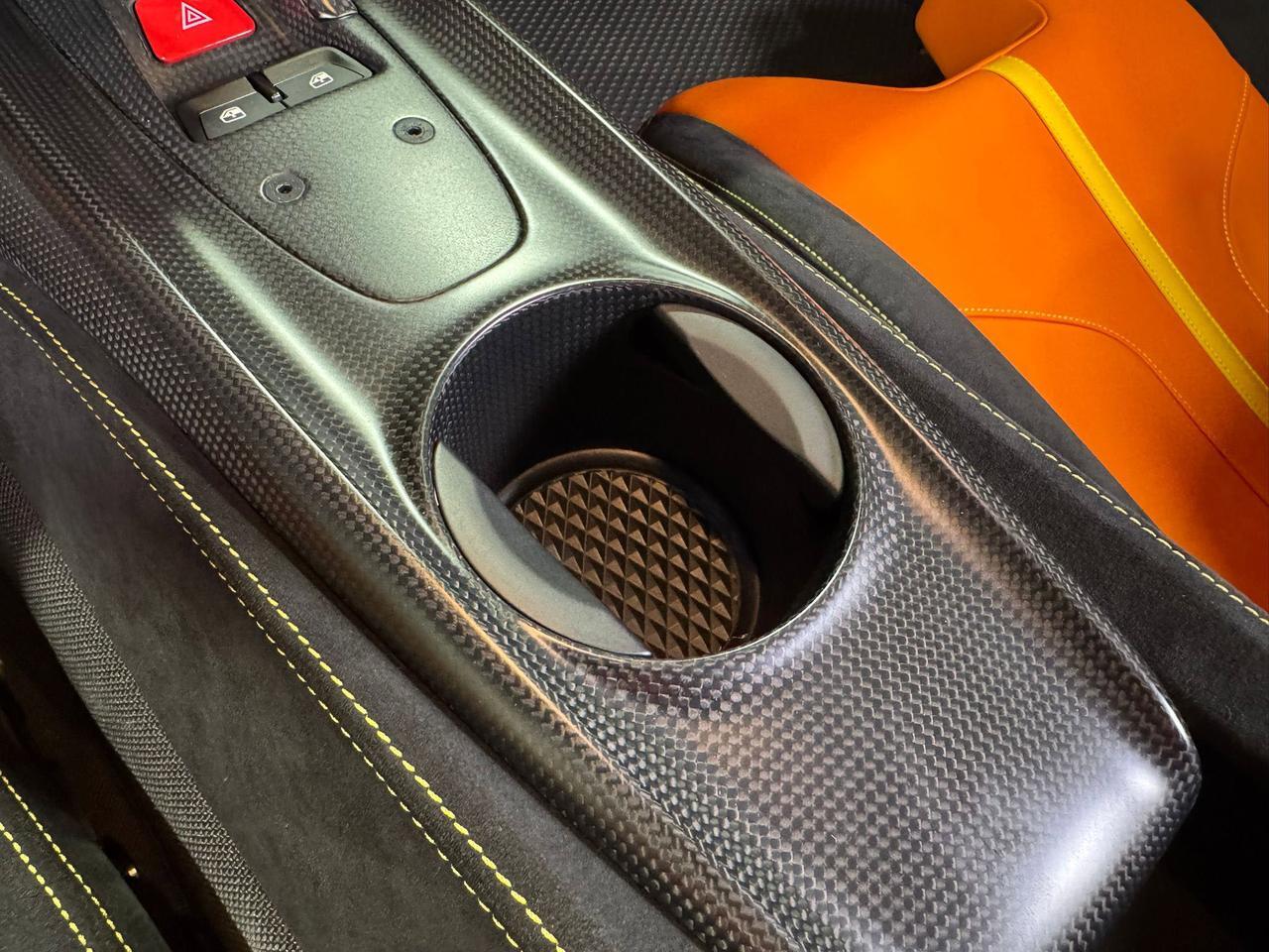 2017 Ferrari F12tdf Giallo Modena paint, painted stripes, carbon racing seats, loads of exterior/interior carbon Fort Lauderdale FL
