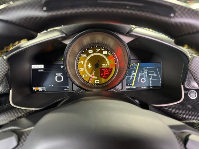 2017 Ferrari F12tdf Giallo Modena paint, painted stripes, carbon racing seats, loads of exterior/interior carbon Fort Lauderdale FL