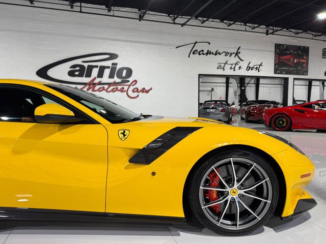 2017 Ferrari F12tdf Giallo Modena paint, painted stripes, carbon racing seats, loads of exterior/interior carbon Fort Lauderdale FL