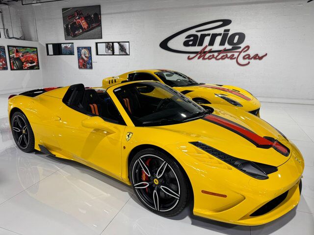 2017 Ferrari F12tdf Giallo Modena paint, painted stripes, carbon racing seats, loads of exterior/interior carbon Fort Lauderdale FL