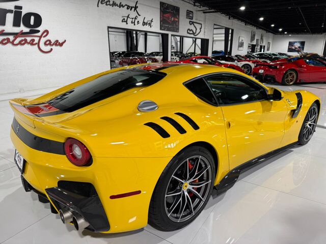 2017 Ferrari F12tdf Giallo Modena paint, painted stripes, carbon racing seats, loads of exterior/interior carbon Fort Lauderdale FL