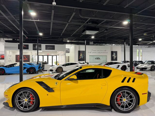 2017 Ferrari F12tdf Giallo Modena paint, painted stripes, carbon racing seats, loads of exterior/interior carbon Fort Lauderdale FL