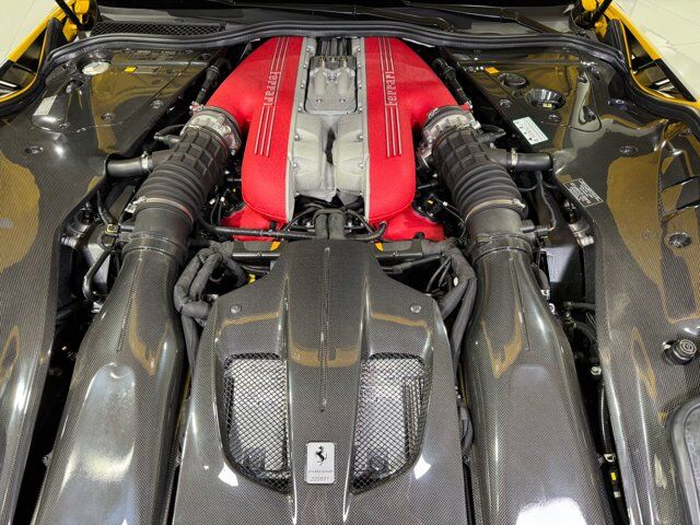 2017 Ferrari F12tdf Giallo Modena paint, painted stripes, carbon racing seats, loads of exterior/interior carbon Fort Lauderdale FL