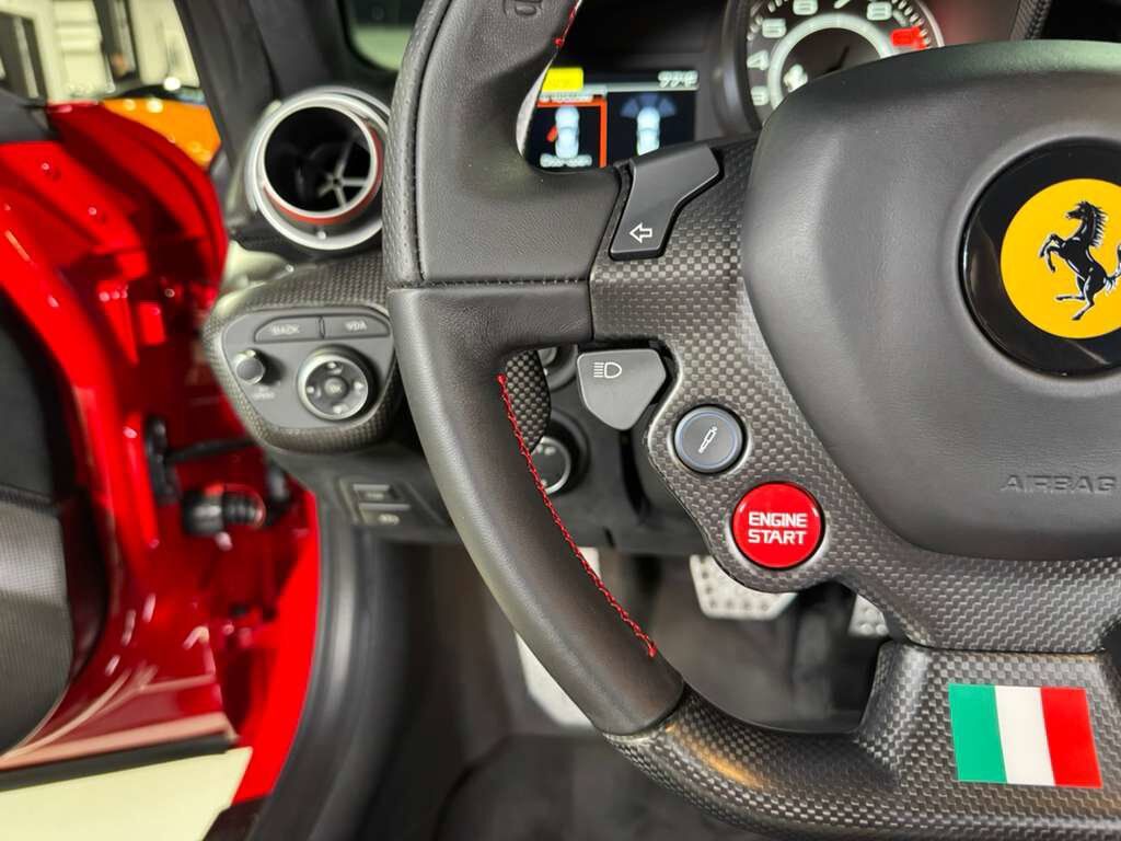 2017 Ferrari F12tdf TAILOR MADE! Rosso TRS paint, painted stripes, integrated audio,carbon fiber racing seats AND MORE!! Fort Lauderdale FL
