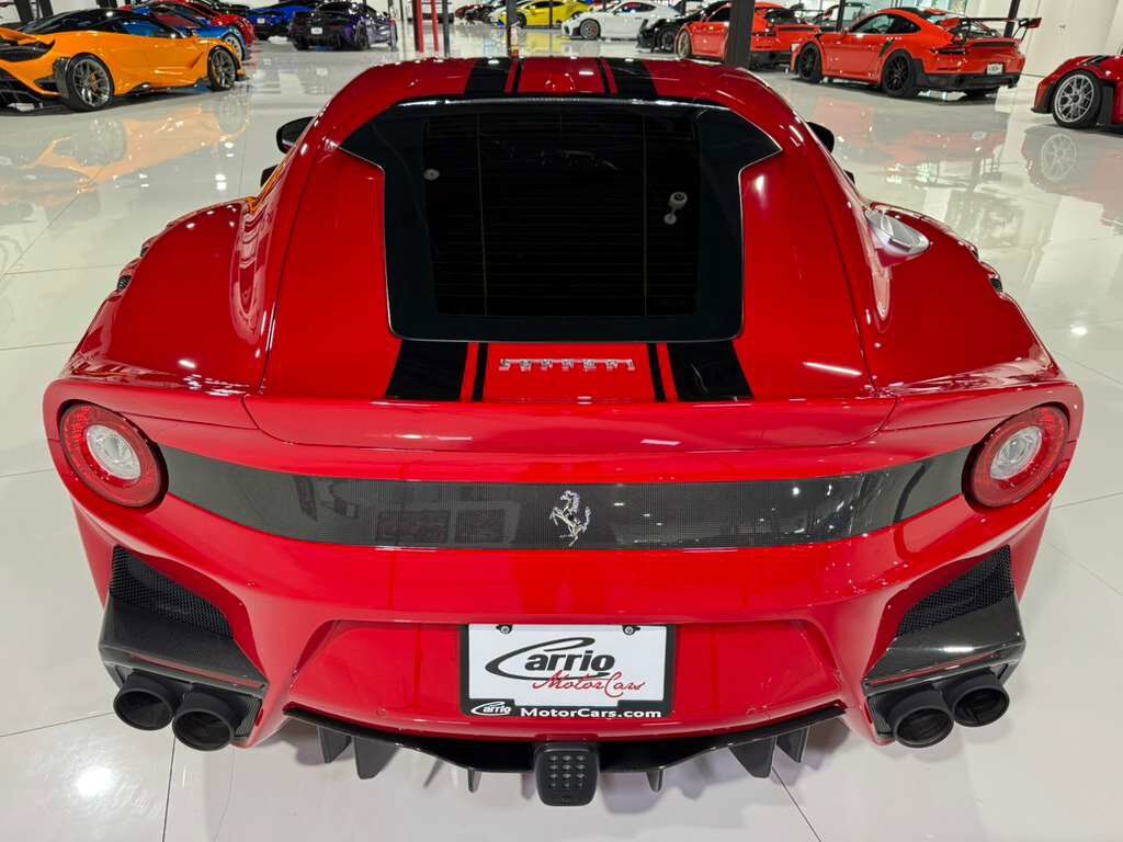2017 Ferrari F12tdf TAILOR MADE! Rosso TRS paint, painted stripes, integrated audio,carbon fiber racing seats AND MORE!! Fort Lauderdale FL