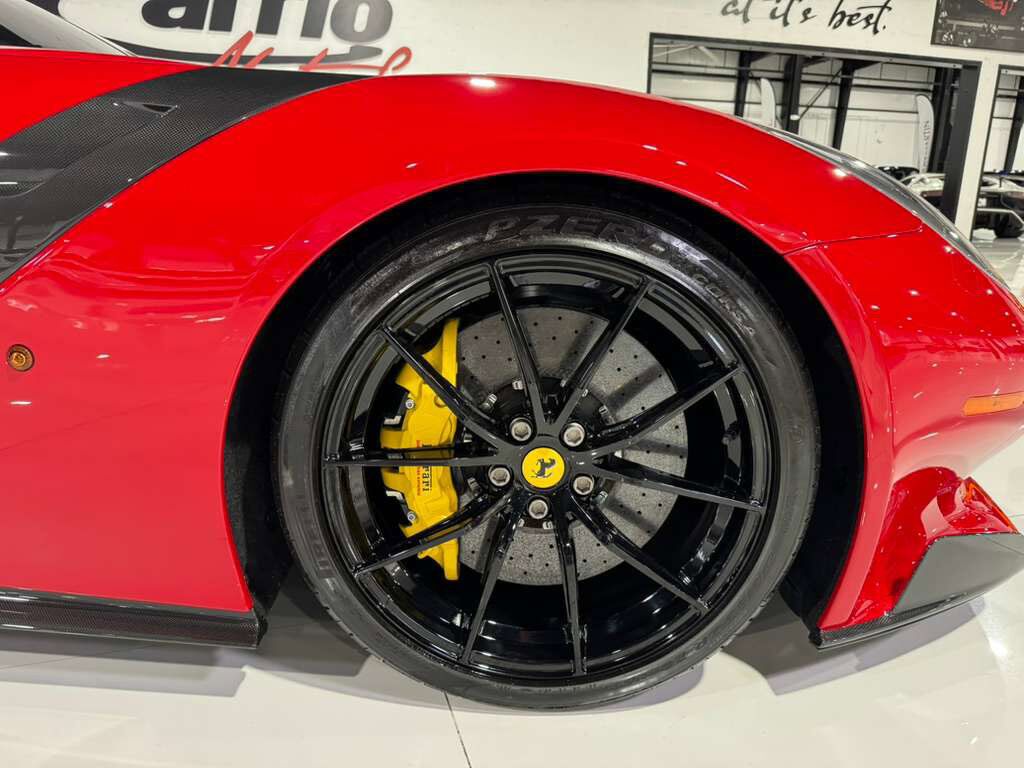 2017 Ferrari F12tdf TAILOR MADE! Rosso TRS paint, painted stripes, integrated audio,carbon fiber racing seats AND MORE!! Fort Lauderdale FL