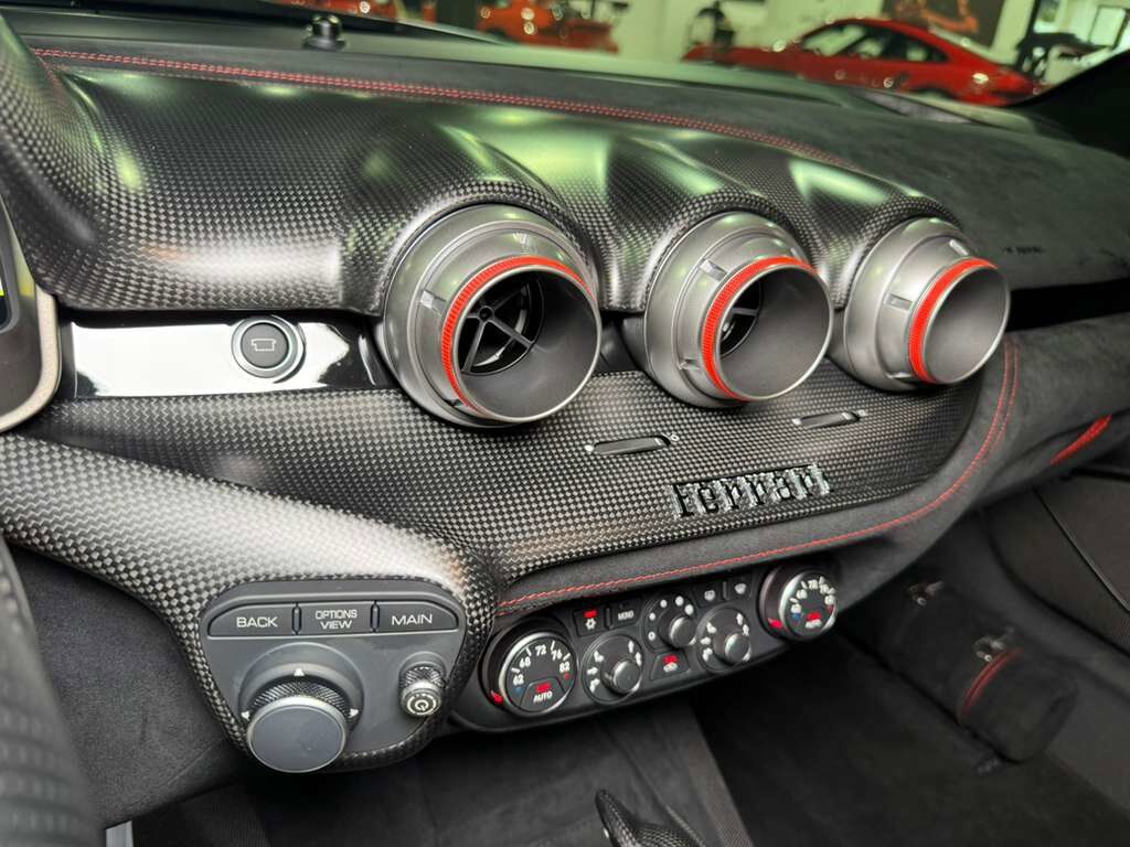 2017 Ferrari F12tdf TAILOR MADE! Rosso TRS paint, painted stripes, integrated audio,carbon fiber racing seats AND MORE!! Fort Lauderdale FL