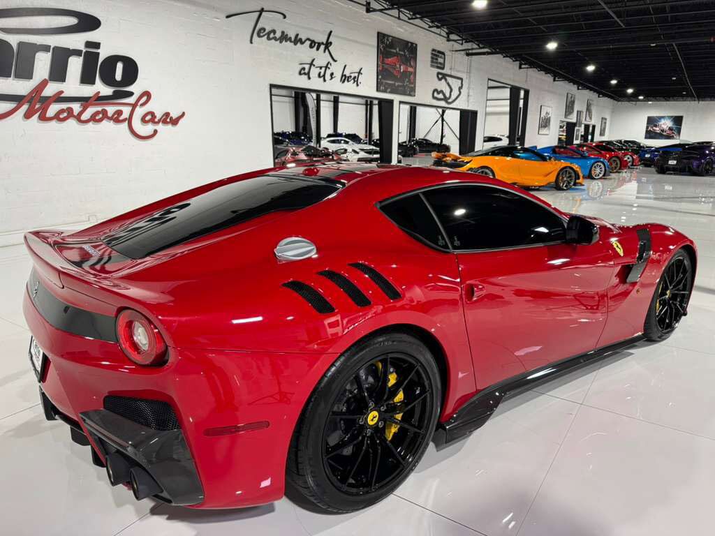 2017 Ferrari F12tdf TAILOR MADE! Rosso TRS paint, painted stripes, integrated audio,carbon fiber racing seats AND MORE!! Fort Lauderdale FL