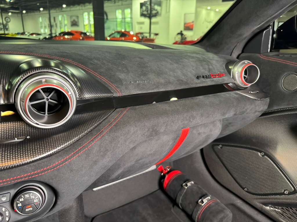 2017 Ferrari F12tdf TAILOR MADE! Rosso TRS paint, painted stripes, integrated audio,carbon fiber racing seats AND MORE!! Fort Lauderdale FL