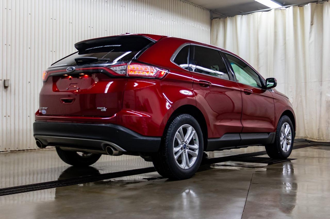 2017 Ford Edge AWD SEL Leather Nav BCam Red Deer AB