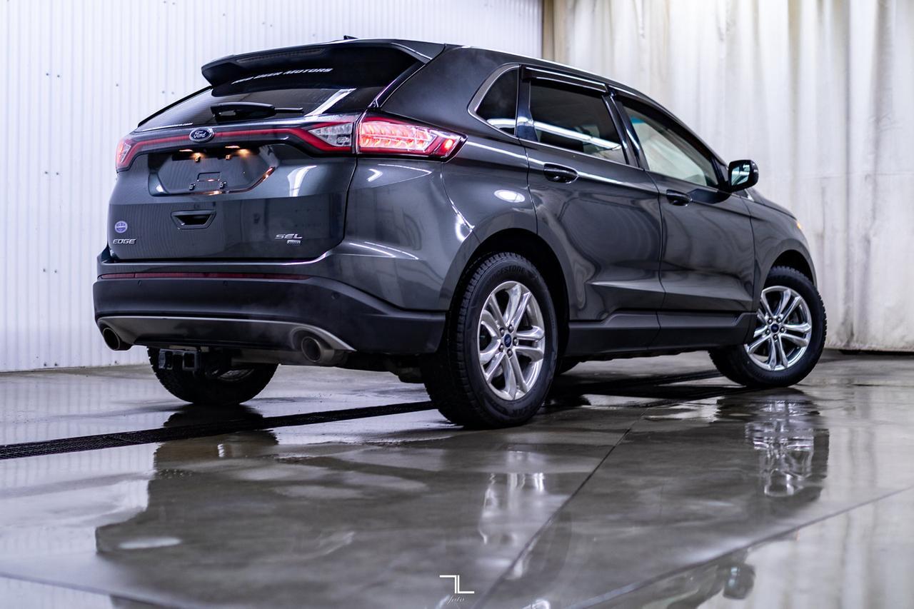 2017 Ford Edge AWD SEL Leather Roof Nav BCam Red Deer AB