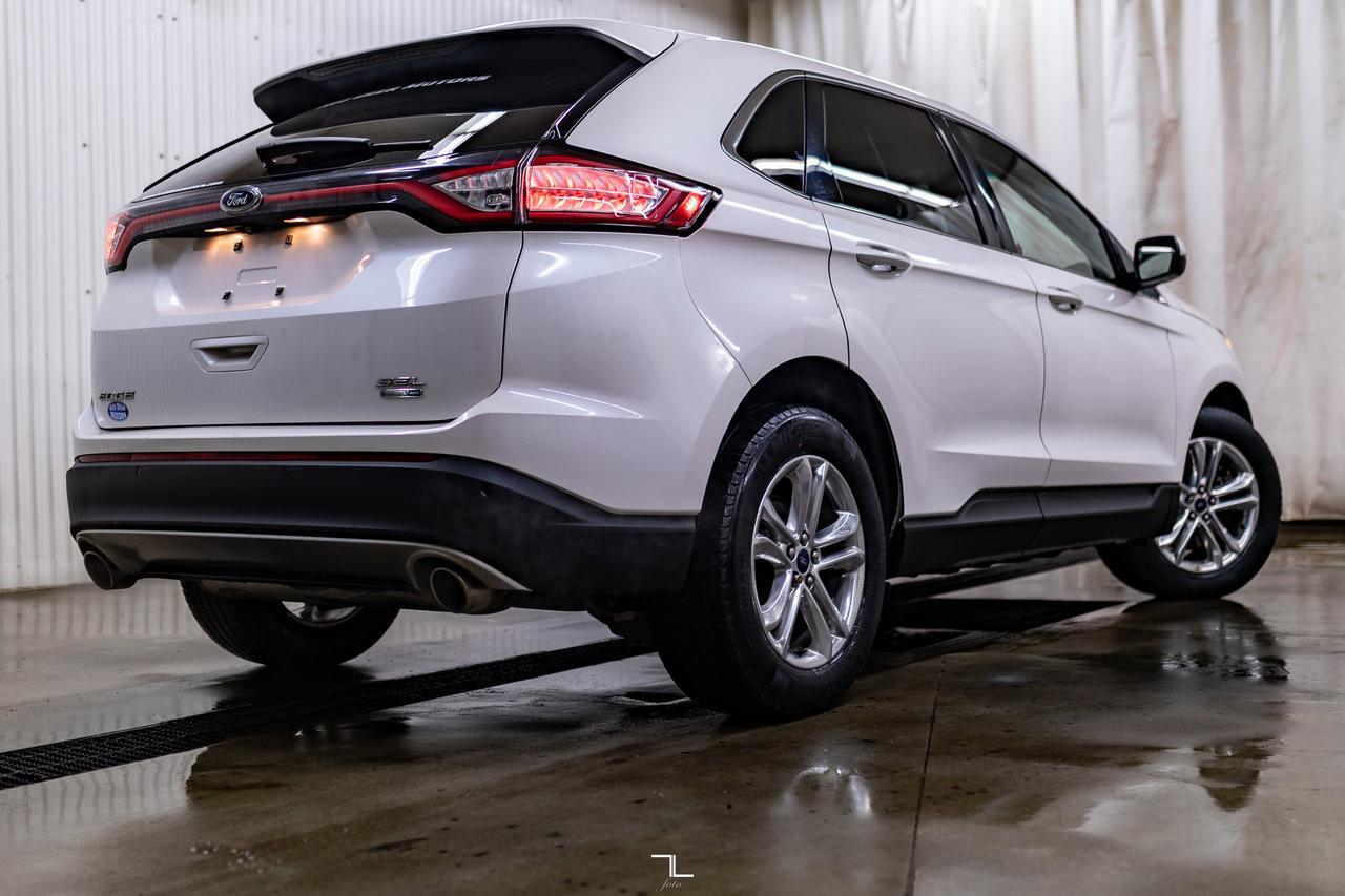 2017 Ford Edge AWD SEL Leather Roof Nav BCam Red Deer AB