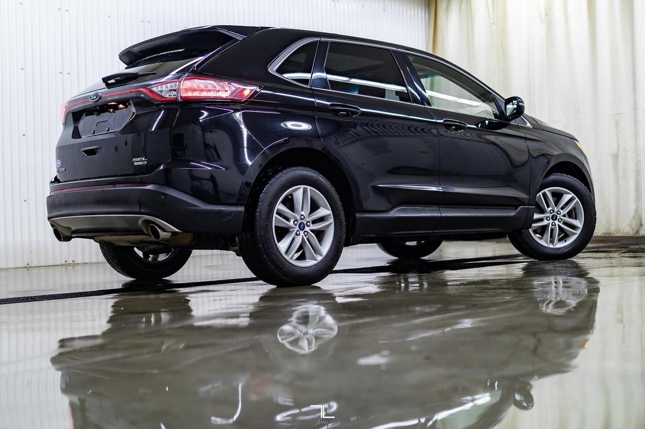 2017 Ford Edge AWD SEL Leather Roof Nav BCam Red Deer AB