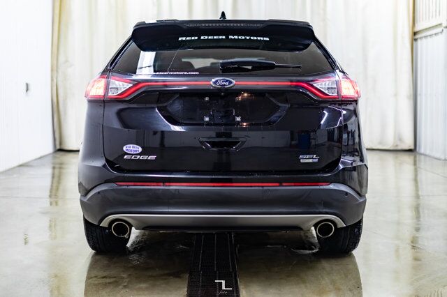 2017 Ford Edge AWD SEL Leather Roof Nav BCam Red Deer AB