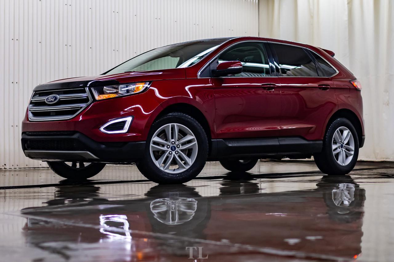 2017 Ford Edge AWD SEL Leather Roof Nav Red Deer AB