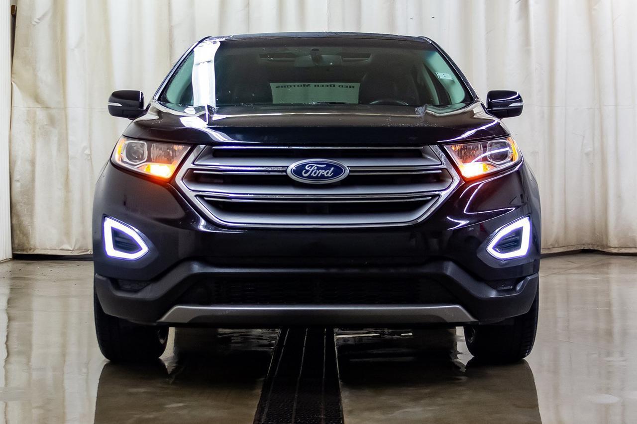 2017 Ford Edge AWD SEL Leather Roof Nav Red Deer AB