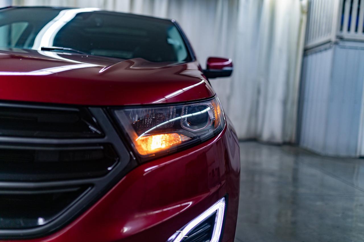 2017 Ford Edge AWD Sport Leather Roof Nav BCam Red Deer AB