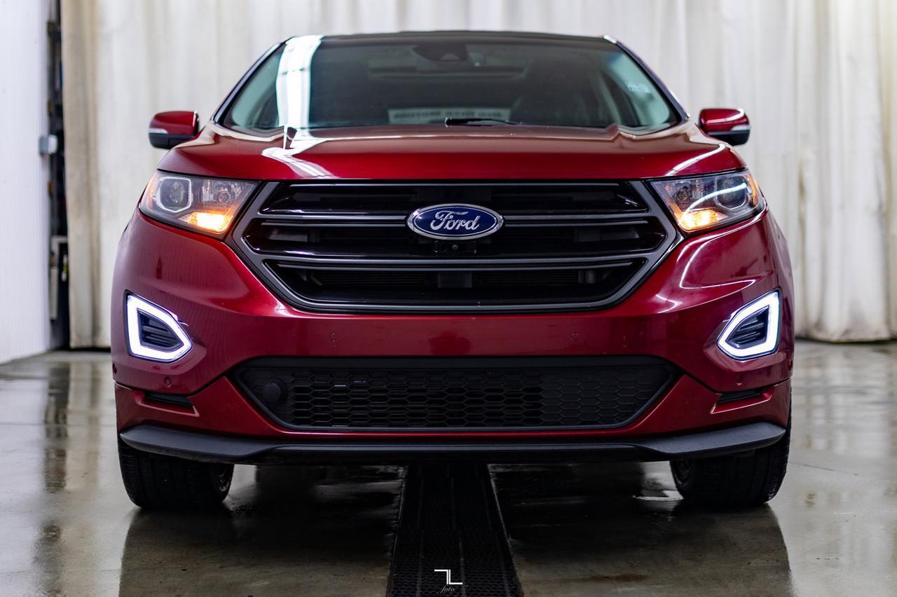 2017 Ford Edge AWD Sport Leather Roof Nav BCam Red Deer AB