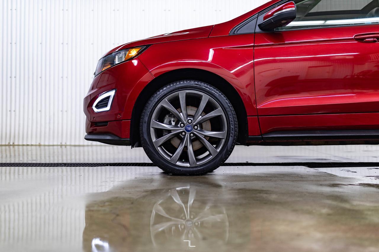 2017 Ford Edge AWD Sport Leather Roof Nav BCam Red Deer AB
