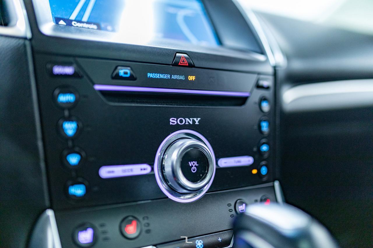 2017 Ford Edge AWD Sport Leather Roof Nav BCam Red Deer AB