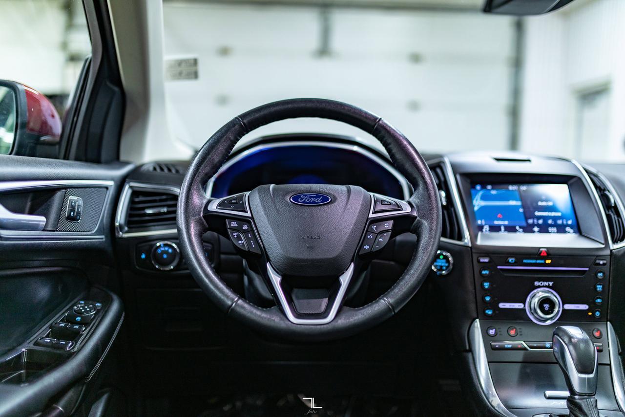 2017 Ford Edge AWD Sport Leather Roof Nav BCam Red Deer AB