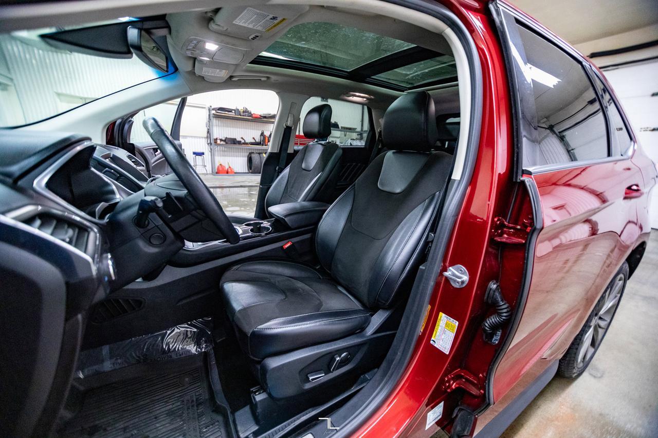 2017 Ford Edge AWD Sport Leather Roof Nav BCam Red Deer AB
