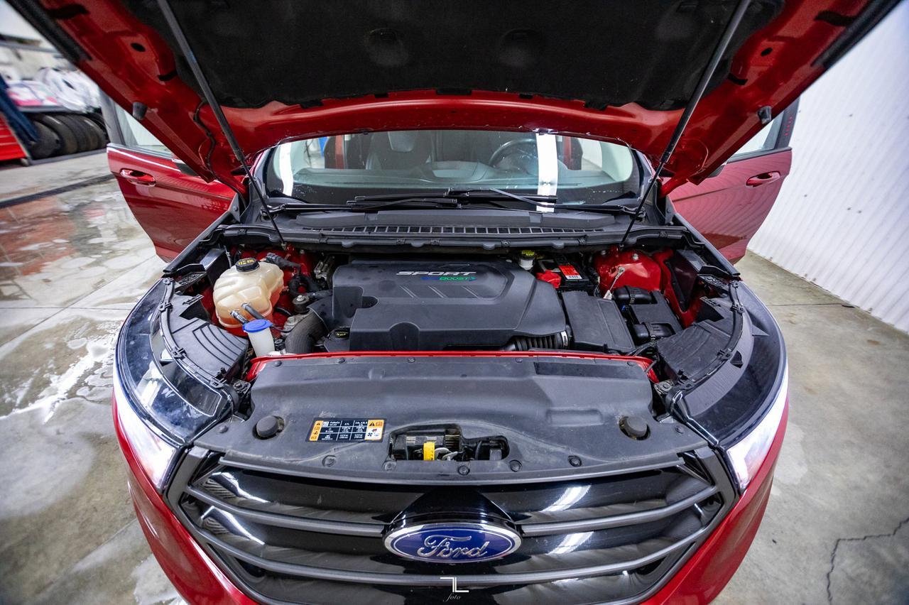 2017 Ford Edge AWD Sport Leather Roof Nav BCam Red Deer AB