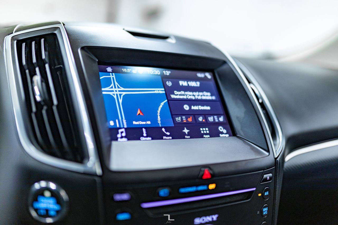 2017 Ford Edge AWD Sport Leather Roof Nav BCam Red Deer AB