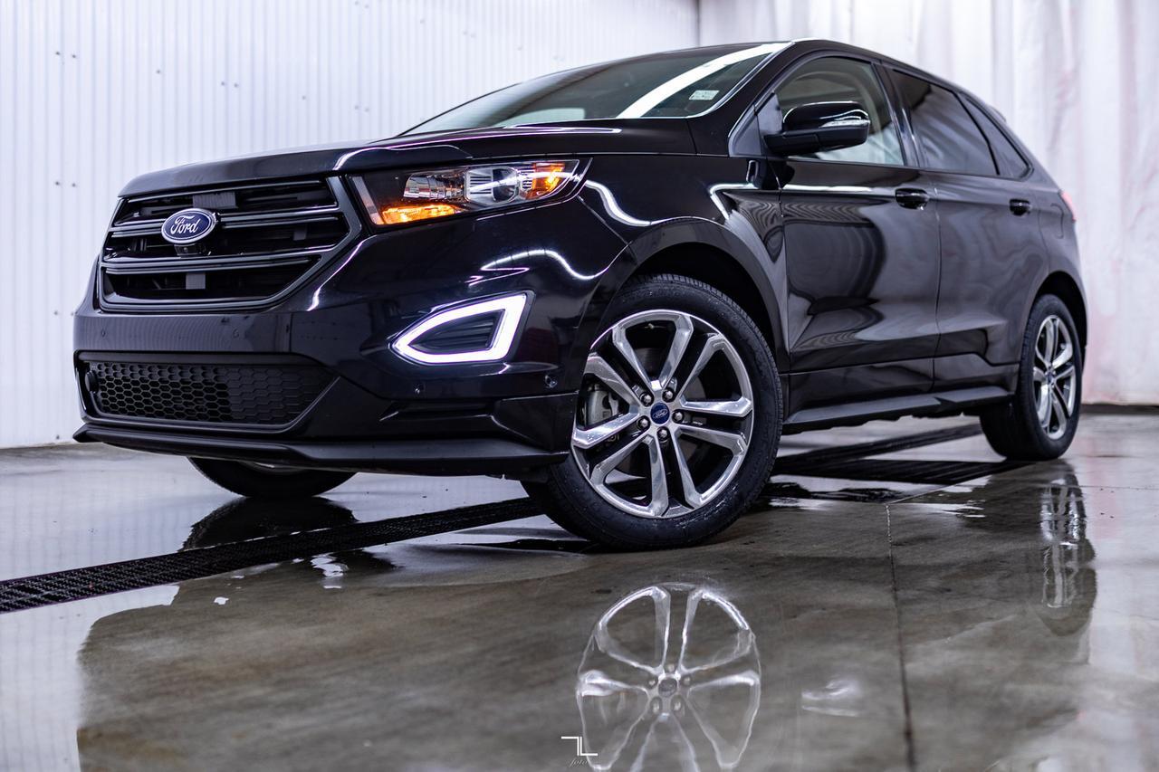 2017 Ford Edge AWD Sport Leather Roof Nav BCam Red Deer AB