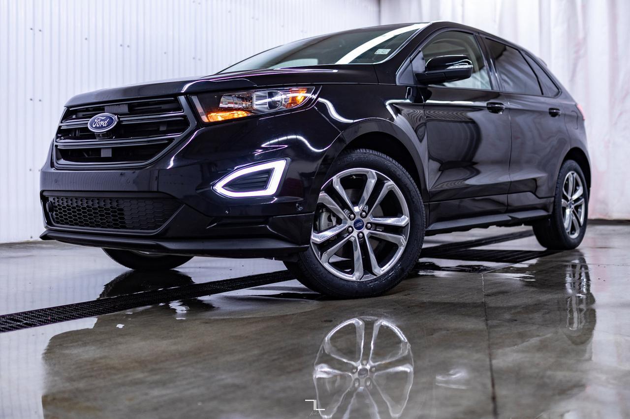 2017 Ford Edge AWD Sport Leather Roof Nav BCam Red Deer AB