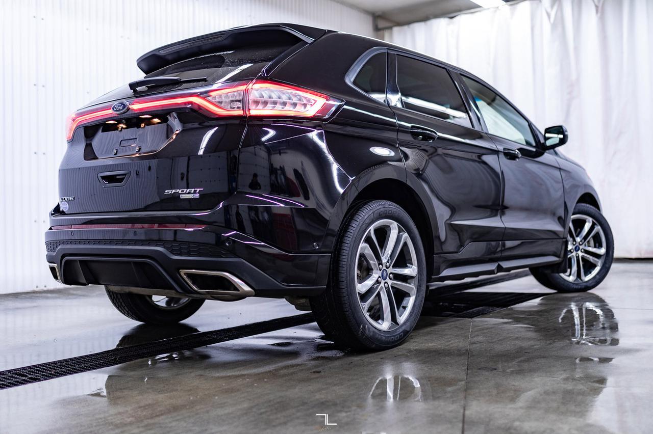 2017 Ford Edge AWD Sport Leather Roof Nav BCam Red Deer AB
