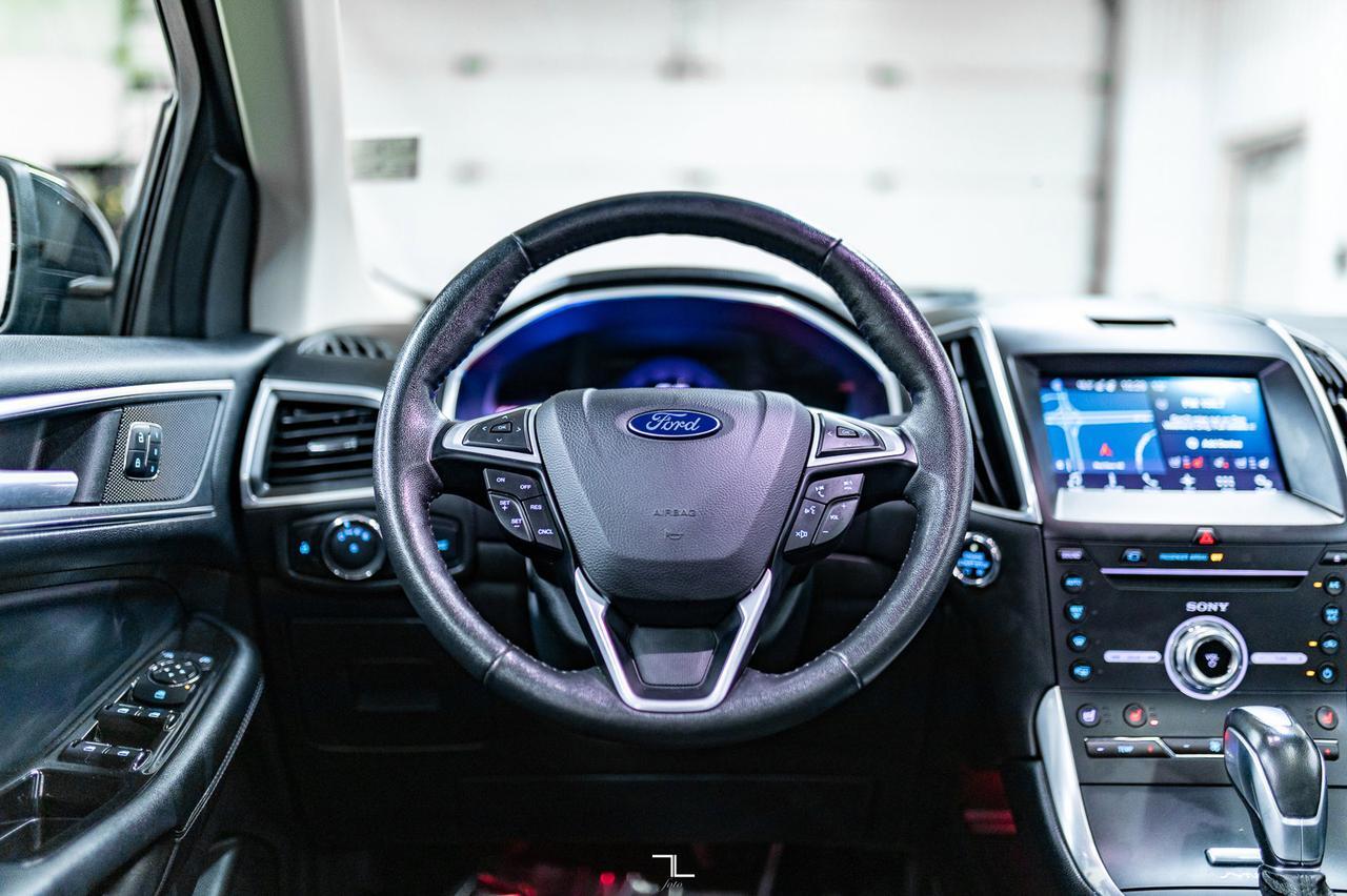 2017 Ford Edge AWD Sport Leather Roof Nav BCam Red Deer AB