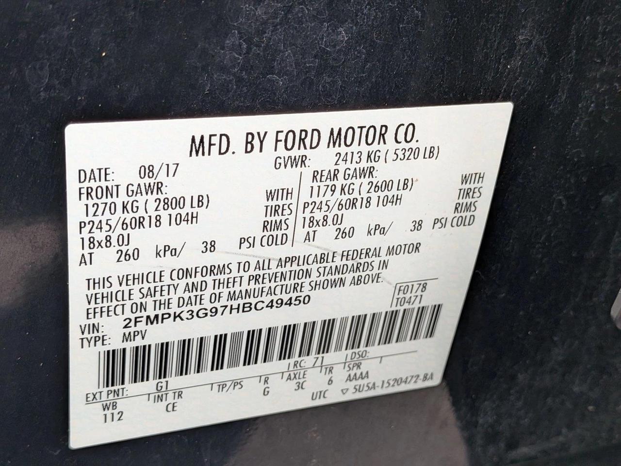 2017 Ford Edge SE Roseville CA