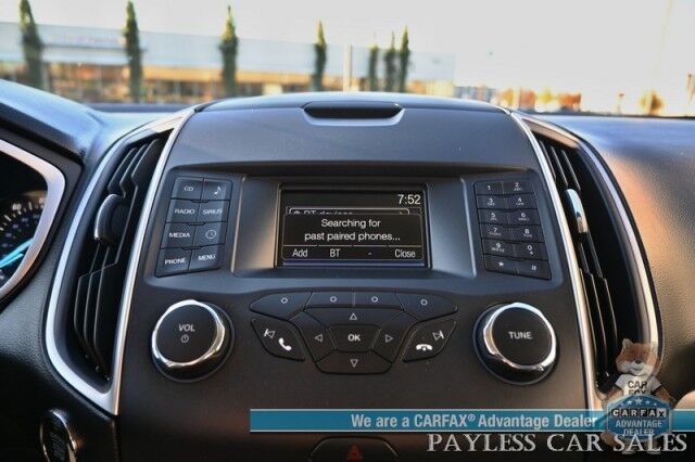 2017 Ford Edge SEL / AWD / Power Cloth Seats / Bluetooth / Back Up Camera / Cruise Control / Keyless Entry & Start / Alloy Wheels / 27 MPG / Tow Pkg / 1-Owner Anchorage AK