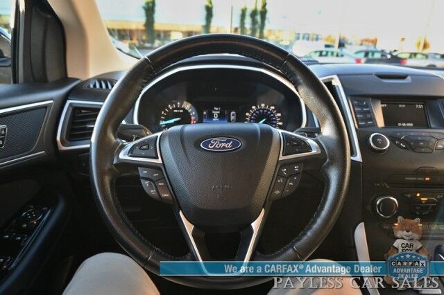 2017 Ford Edge SEL / AWD / Power Cloth Seats / Bluetooth / Back Up Camera / Cruise Control / Keyless Entry & Start / Alloy Wheels / 27 MPG / Tow Pkg / 1-Owner Anchorage AK