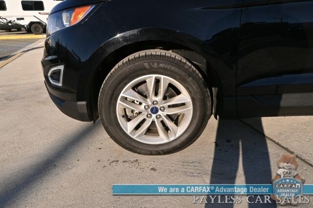 2017 Ford Edge SEL / AWD / Power Cloth Seats / Bluetooth / Back Up Camera / Cruise Control / Keyless Entry & Start / Alloy Wheels / 27 MPG / Tow Pkg / 1-Owner Anchorage AK