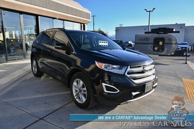 2017 Ford Edge SEL / AWD / Power Cloth Seats / Bluetooth / Back Up Camera / Cruise Control / Keyless Entry & Start / Alloy Wheels / 27 MPG / Tow Pkg / 1-Owner Anchorage AK
