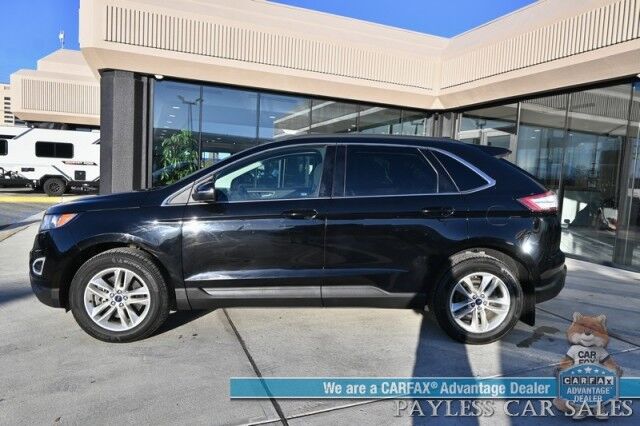 2017 Ford Edge SEL / AWD / Power Cloth Seats / Bluetooth / Back Up Camera / Cruise Control / Keyless Entry & Start / Alloy Wheels / 27 MPG / Tow Pkg / 1-Owner Anchorage AK