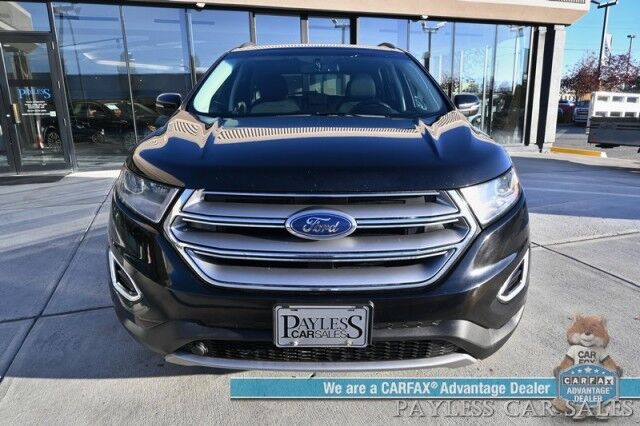 2017 Ford Edge SEL / AWD / Power Cloth Seats / Bluetooth / Back Up Camera / Cruise Control / Keyless Entry & Start / Alloy Wheels / 27 MPG / Tow Pkg / 1-Owner Anchorage AK