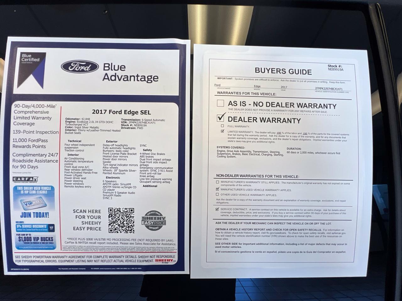 2017 Ford Edge SEL Richmond VA